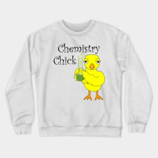 Chemistry Chick Text Crewneck Sweatshirt